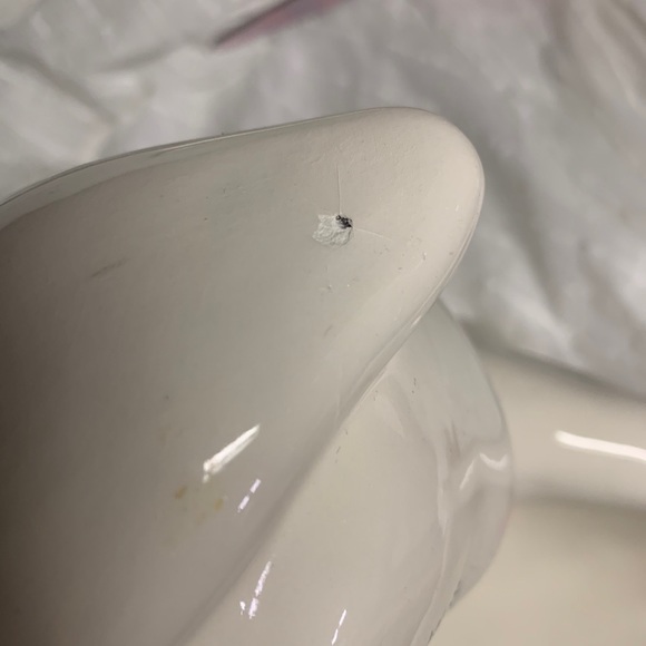 Rare vintage Halloween candy bowl, cute ghost, plus window decorations - Picture 5 of 5